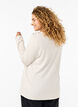 Blouse met decoratieve knopen, Beige, Model image number 2