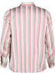 Gestreept satijnen overhemd, Rose Stripe, Packshot image number 1