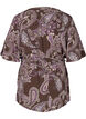 Viscose tuniek met print en 2/4 mouwen, Bracken Paisley, Packshot image number 1