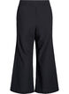 Losse broek met hoge taille en zakken, Zwart, Packshot image number 1