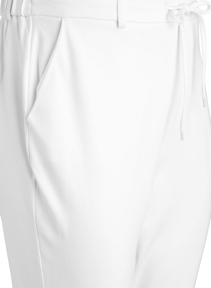 Cropped Maddison broek, White, Packshot image number 2