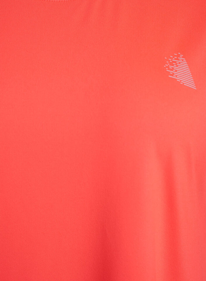 Effen gekleurd trainingsshirt, Oranje, Packshot image number 2