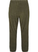 Zachte teddy broek met elastische taille, Forest Night, Packshot image number 1