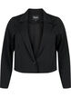 Korte blazer met knoop, Black, Packshot image number 0