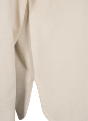 Gebreide blouse met raglanmouwen, Birch Mel., Packshot image number 3