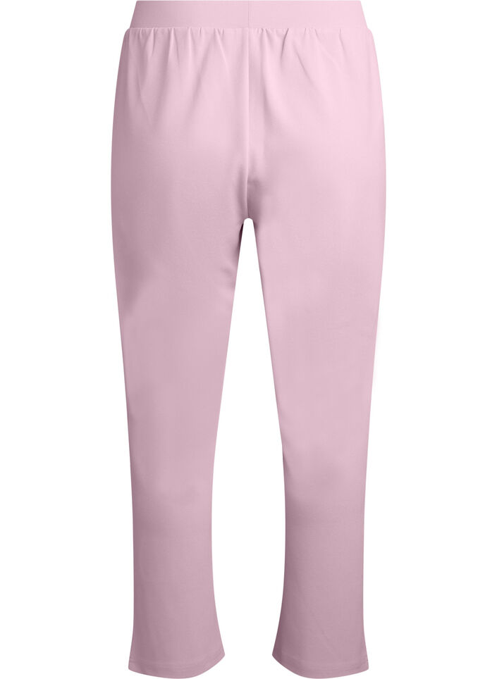 Broek met rechte pasvorm, Rood, Packshot image number 1