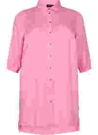Lang overhemd met 3/4-mouwen van lyocell (TENCEL™)