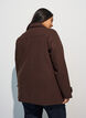 Korte jas met dubbele knoopsluiting, Bruin, Model image number 2