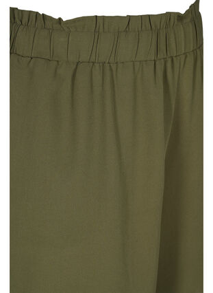 Losse viscose shorts, Ivy Green, Packshot image number 2