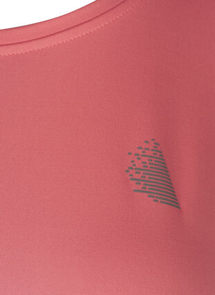 Effen sportshirt, Pink icing, Packshot image number 3