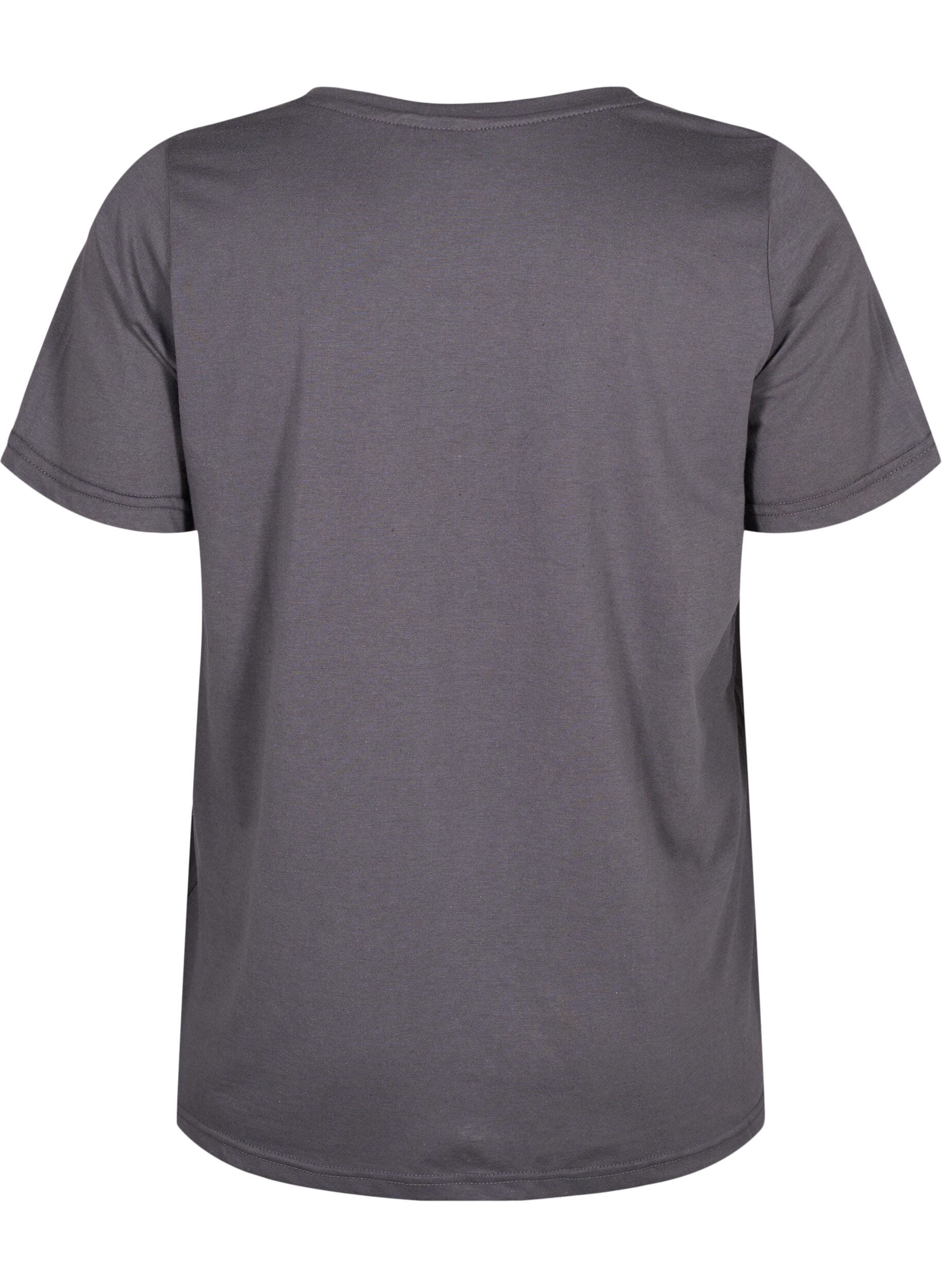 Zizzi FLASH - T-shirt met motief, Iron Gate Chicago, Packshot image number 1