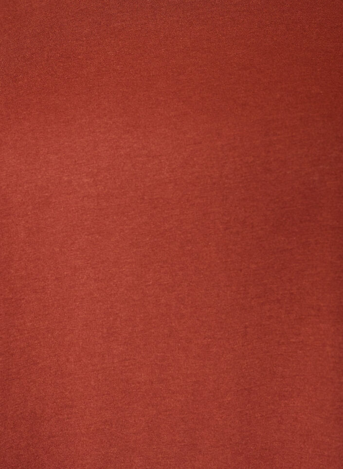 T-shirt met korte mouwen van katoenmix, Rood, Packshot image number 2