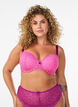 Bh met kant en voorgevormde cups, Roze, Model image number 0