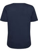 T-shirt met motief, Blauw, Packshot image number 1