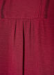 Blouse met V-hals en gehaakte sierband, Rood, Packshot image number 2