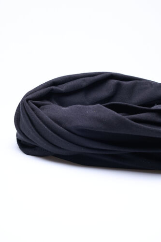 Borstvoedingssjaal van katoen, Black, Packshot image number 1