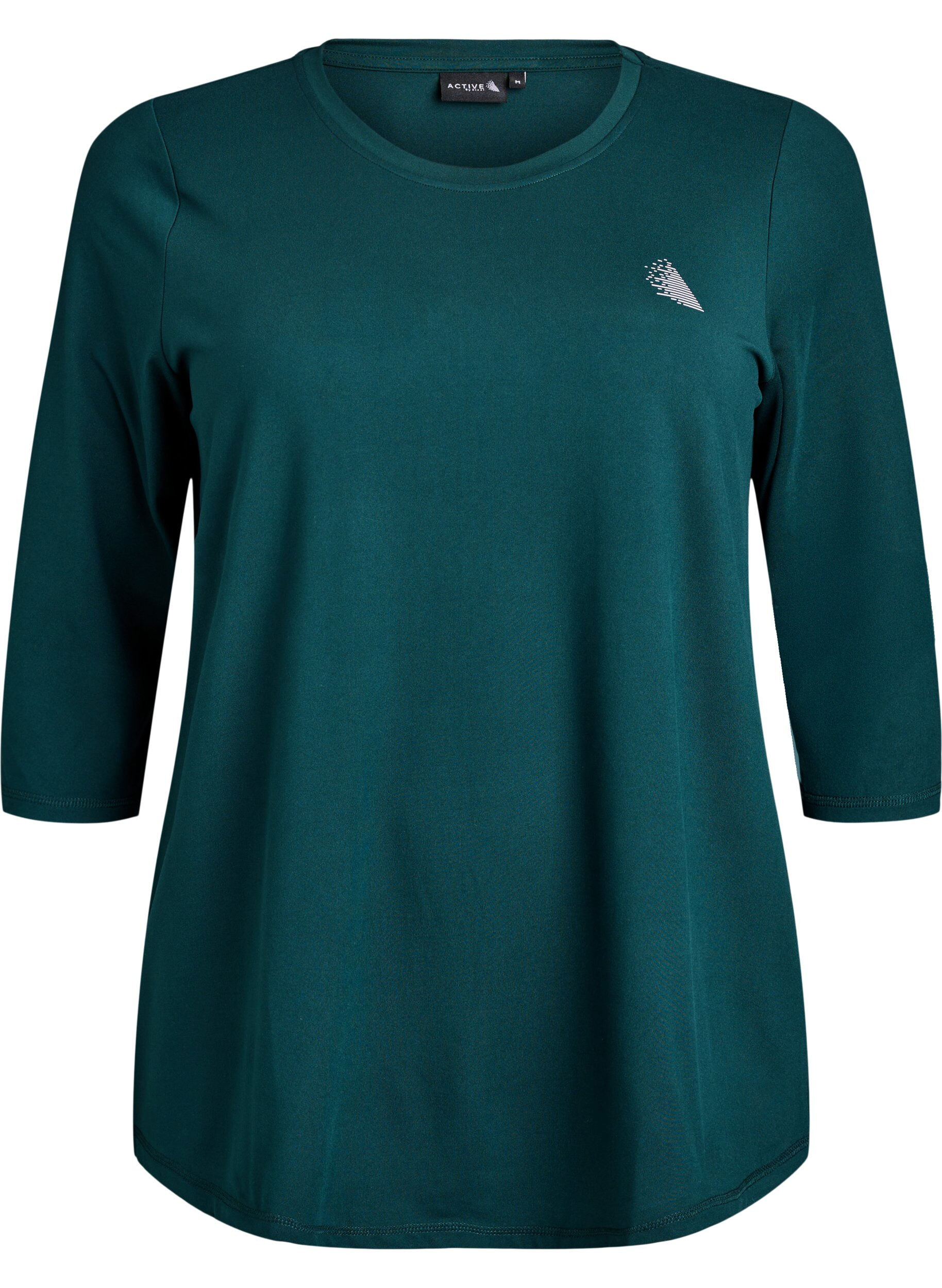 ZizziTraining blouse met 3/4 mouwen, Groen, Packshot image number 0