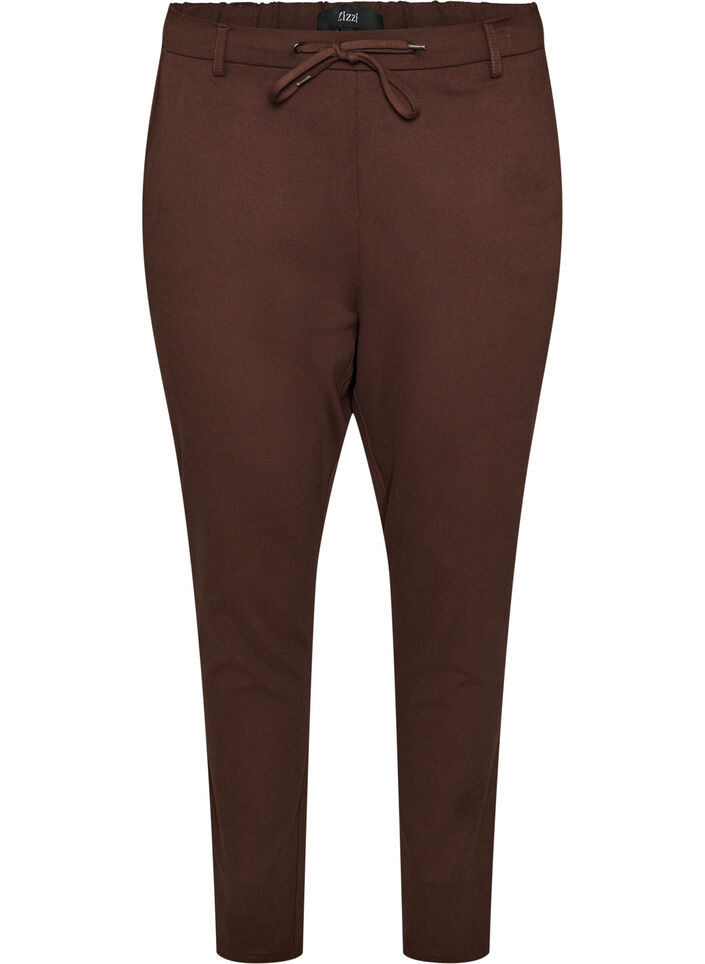 Cropped Maddison broek, Bruin, Packshot image number 0