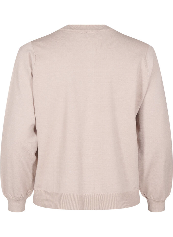 Gebreid vest met strikken, Simply T. Black Bows, Packshot image number 1