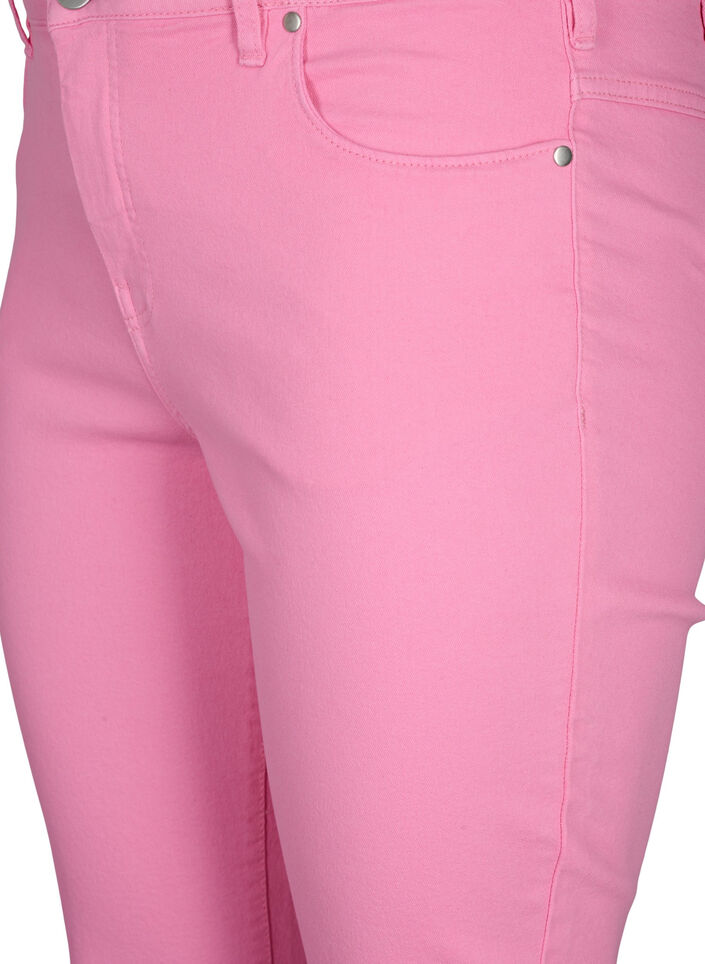 Strakke Emily capri broek, Rosebloom, Packshot image number 2