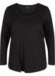 Set van 2 basic top met lange mouwen , Black, Packshot image number 3