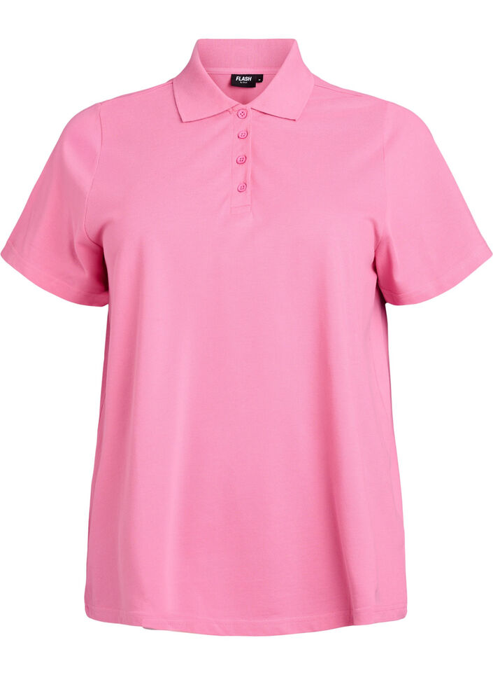 FLASH - Polo met korte mouwen, Roze, Packshot image number 0