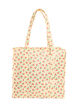 Shoppingtas met ritssluiting, Geel, Packshot image number 1