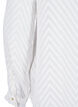 Shirtblouse met ruches en gedessineerde textuur, Snow White, Packshot image number 3