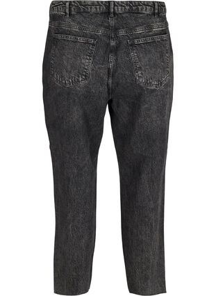 Cropped mom fit Mille jeans met losse pasvorm, Grey Denim 4, Packshot image number 1