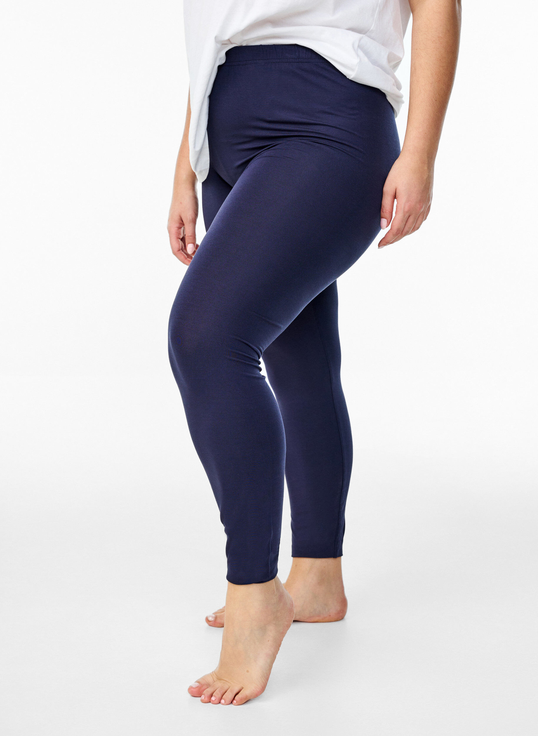 Dames Basic leggings In Grote Maten - Zizzi
