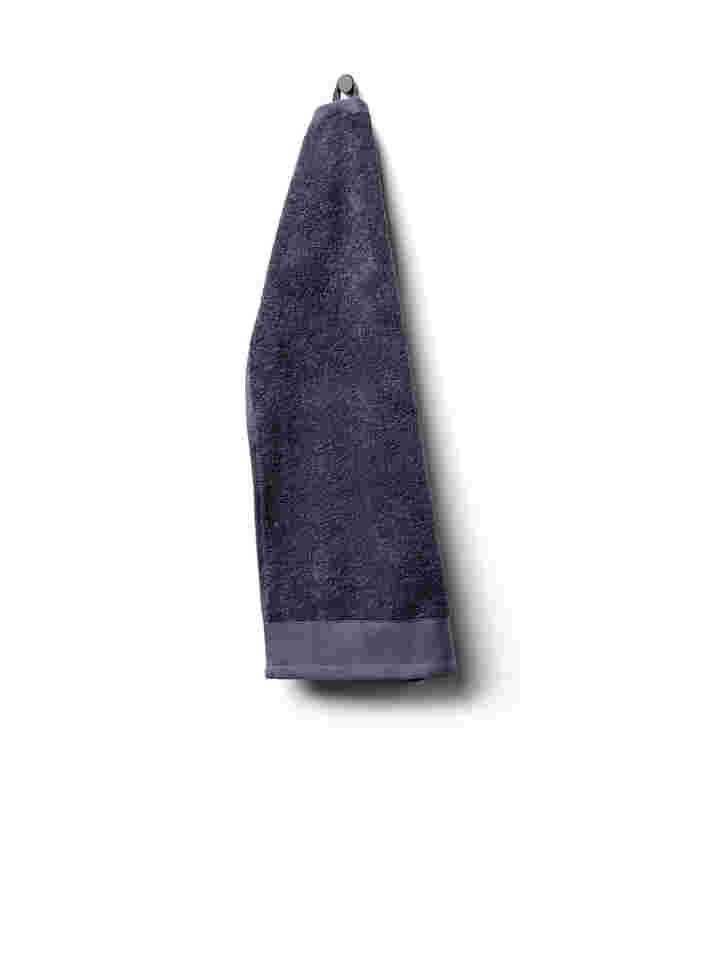 Handdoek in katoenen badstof, Graphite, Packshot image number 0