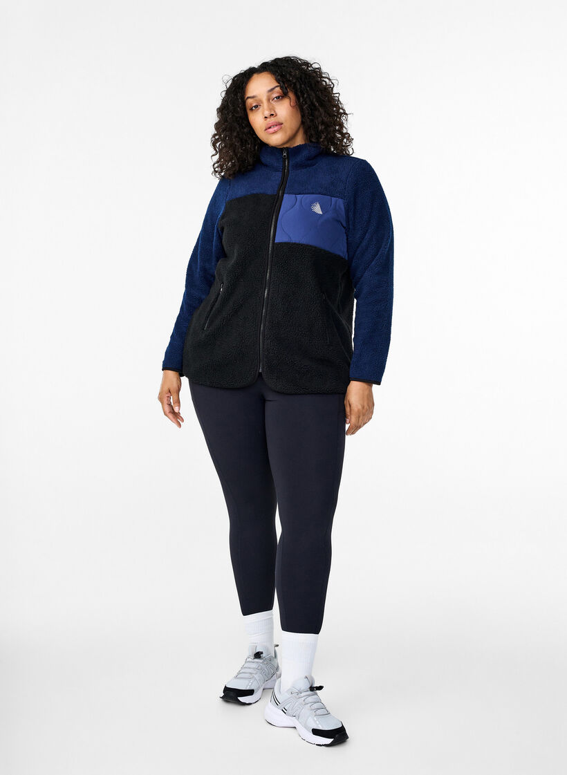 Teddyjas met kleurblok, Night Sky comb., Model image number 2