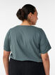 T-shirt met motief, Groen, Model image number 2