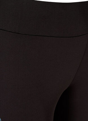 Sportieve capri broek met print en mesh, Flexi Blue, Packshot image number 2