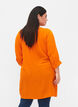 Tuniek van viscose met 3/4-mouwen, Oranje, Model image number 2