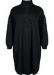 Sweatdress van modalmix met hoge hals, Black, Packshot image number 0