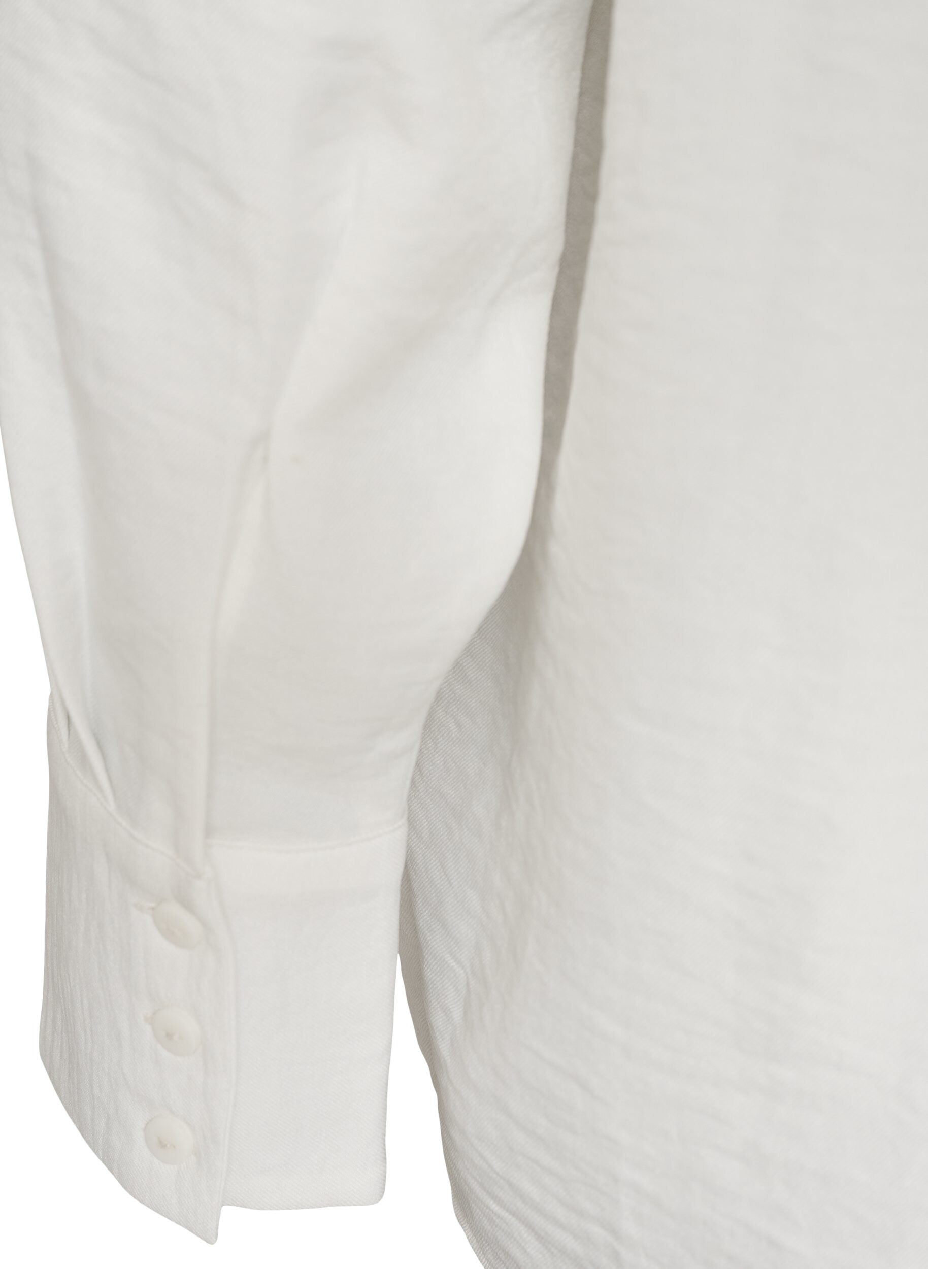 ZizziLosse shirt met V-hals, Wit, Packshot image number 3