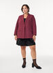 Klassieke blazer met knoopsluiting, Rood, Model image number 1