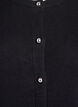 Cardigan met ronde knopen, Zwart, Packshot image number 2