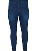 Jeggings in katoenmix, Dark blue denim, Packshot image number 1