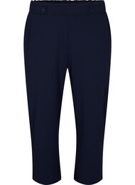 7/8 broek met losse pasvorm, Blauw