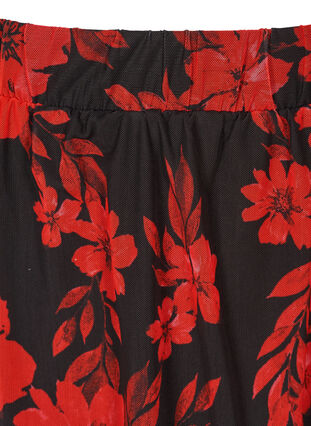 Rok, Black w. red flower aop, Packshot image number 2