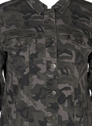 Camouflage jas in katoen, Camouflage, Packshot image number 2