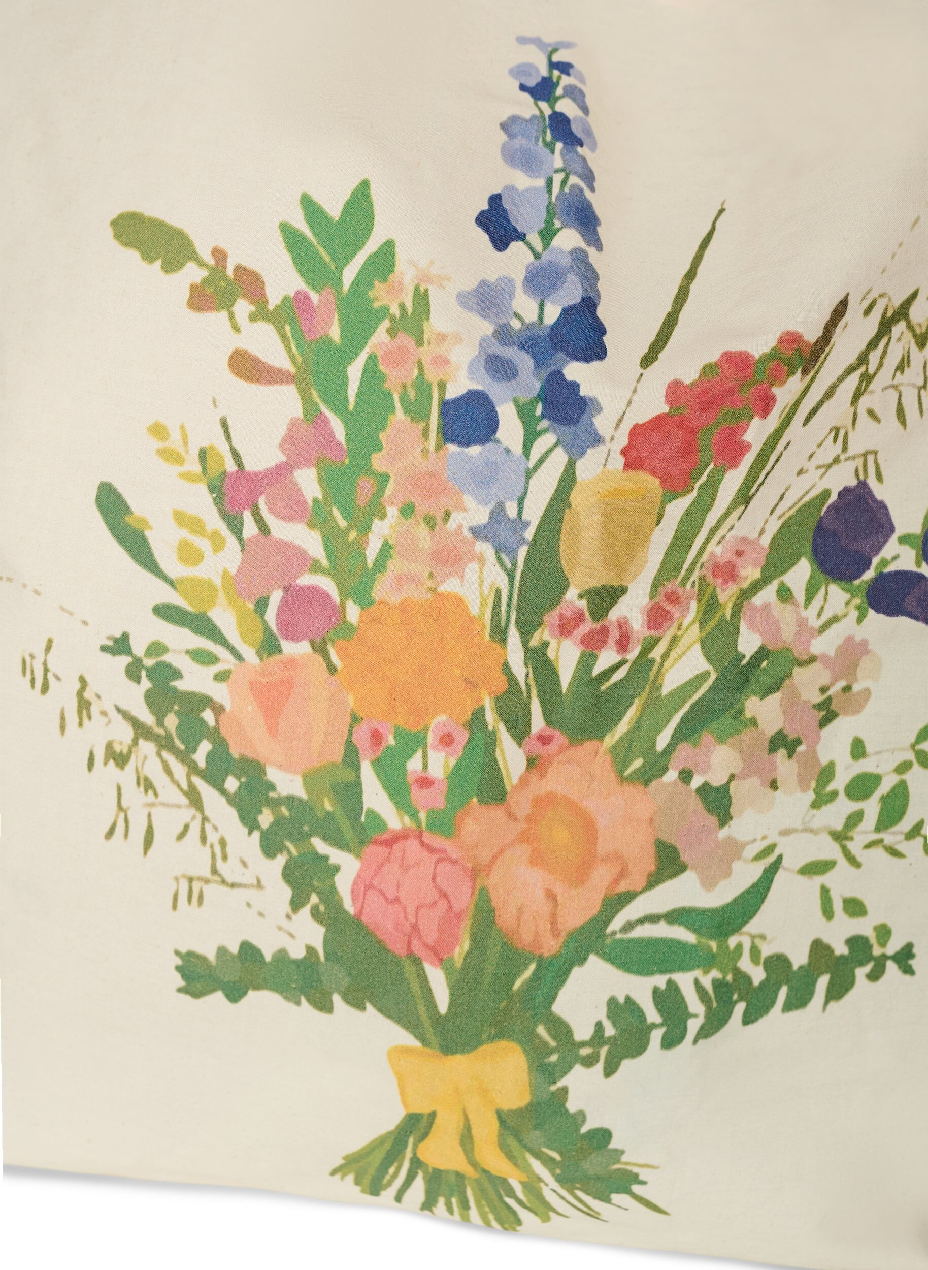 ZizziTote bag met print, Groen, Packshot image number 2