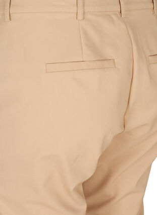 Klassieke broek met enkellengte, Sand, Packshot image number 3