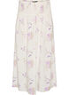 Viscose maxi-rok met smock, Wit, Packshot image number 0
