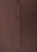 Shirtblouse met V-hals en 3/4 mouwen, Bruin, Packshot image number 2