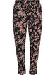 Katoenen pyjama broek , Black Pink Oran Flow, Packshot image number 0