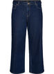 Myra jeans met hoge taille en wide fit, Blauw, Packshot image number 0