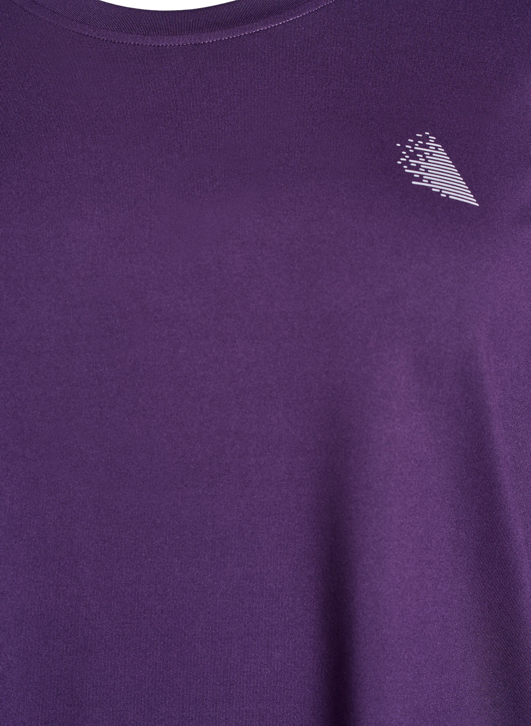 ZizziTraining blouse met 3/4 mouwen, Paars, Packshot image number 2